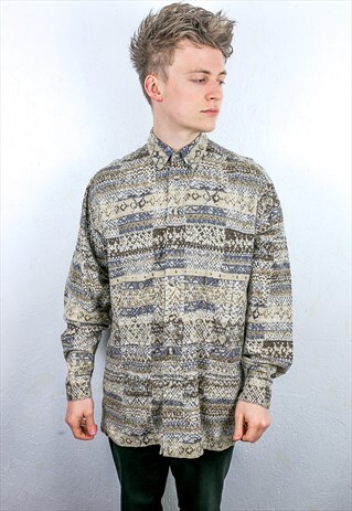 VINTAGE PATTERNED SHIRT