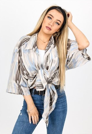 VINTAGE PATTERNED SHIRT S277