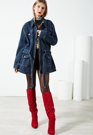 VINTAGE 80S LEVI'S DENIM COAT / S1690