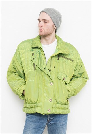 VINTAGE GREEN SKI JACKET