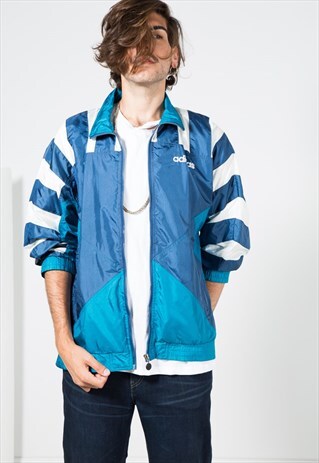 VINTAGE 80S ADIDAS SHELL SPORT JACKET / S1389