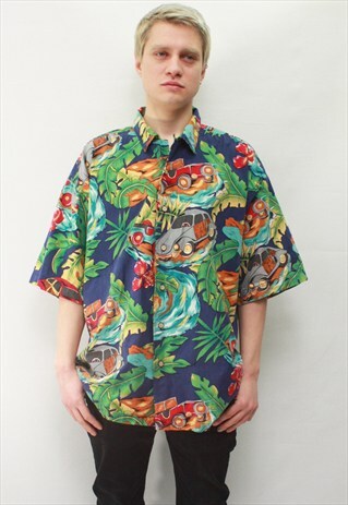 VINTAGE 90' AMAZING COOL OLDSCHOOL HAWAI CLASSIC SHIRT