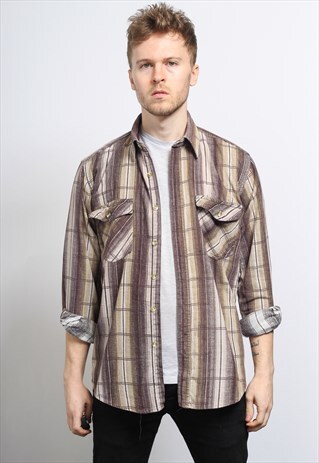 VINTAGE CORDUROY CORD SHIRT