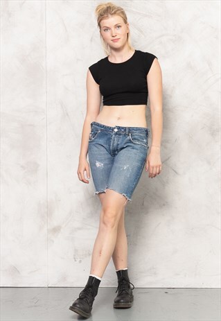 VINTAGE Y2K DIESEL DENIM SHORTS