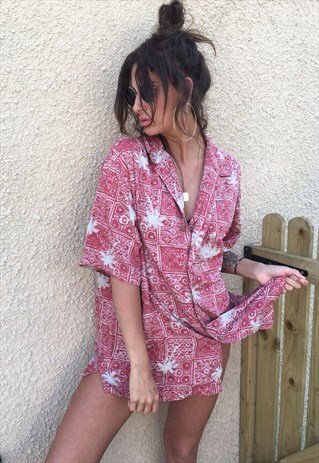 OVERSIZED RETRO 90S 80S VINTAGE UNISEX FESTIVAL SHIRT
