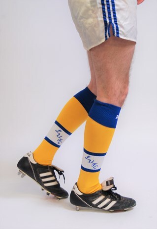 VINTAGE 97/99 LEEDS UNITED AWAY FOOTBALL SOCKS
