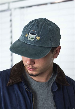 VINTAGE EMBROIDERED BASEBALL CAP HAT 90S X 3