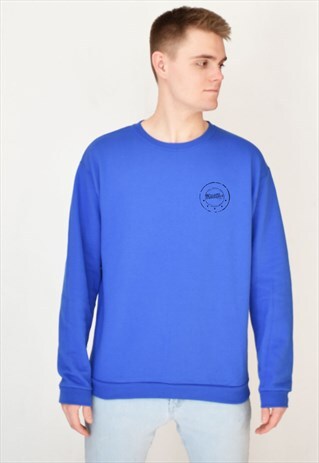 BLUE 5 EMBLEM SWEATSHIRT
