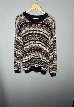 Northern explorer knitted jumper with pattern