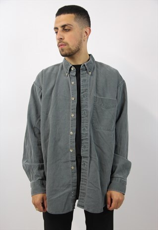 VINTAGE GREY THICK SHIRT