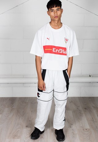 VINTAGE FC STUTTGART COTTON UNISEX T-SHIRT