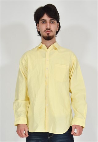BURBERRY YELLOW SHIRT