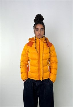 Orange y2ks Mont Bell EX 800 Puffer Jacket Coat