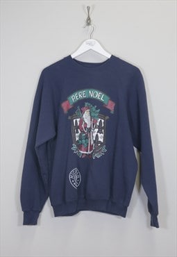 Vintage Lee sweatshirt in blue. Best fits L