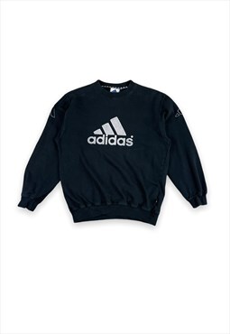 Adidas Vintage 90s Black Sweatshirt