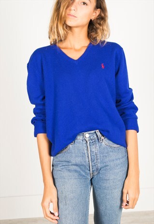 VINTAGE 80S POLO RALPH LAUREN JUMPER / R4124C450
