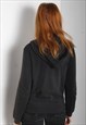 VINTAGE NIKE ZIP UP HOODIE BLACK