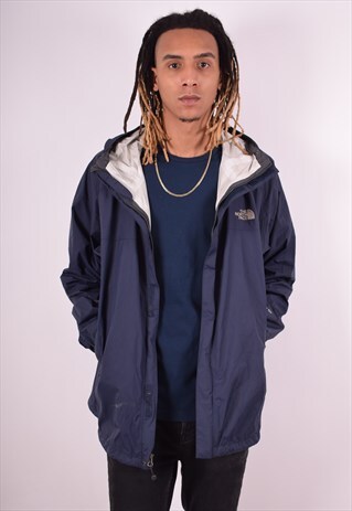 THE NORTH FACE MENS VINTAGE RAIN JACKET XXL BLUE 90S