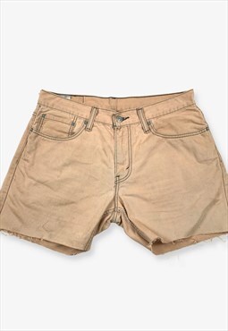 Vintage levi's 514 chino shorts peach pink w32 BV14754