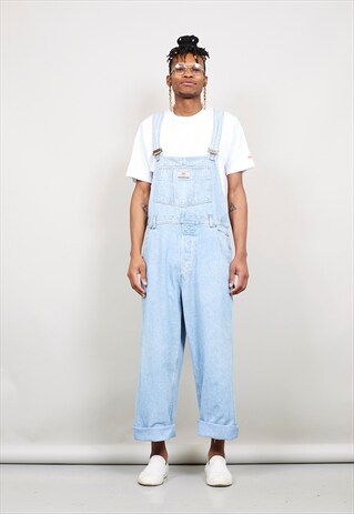 VINTAGE LEVI'S 80'S LIGHT-WASH DUNGAREES