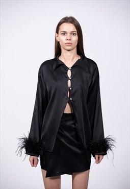 Black Swan Taffeta Shirt