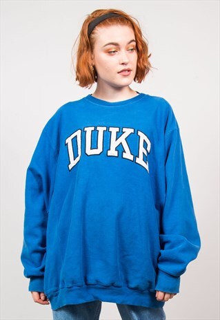 VINTAGE 90'S BLUE DUKE SWEATSHIRT