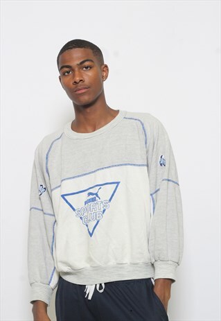 VINTAGE PUMA LOGO SWEATSHIRT