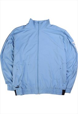 Vintage  Puma Windbreaker Jacket Full Zip Up Blue XXLarge