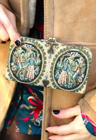 VINTAGE 70S PURSE LADIES WOMEN'S CLASSIC - RARE