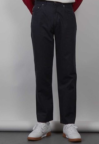 VINTAGE 90'S MOSCHINO NAVY JEANS