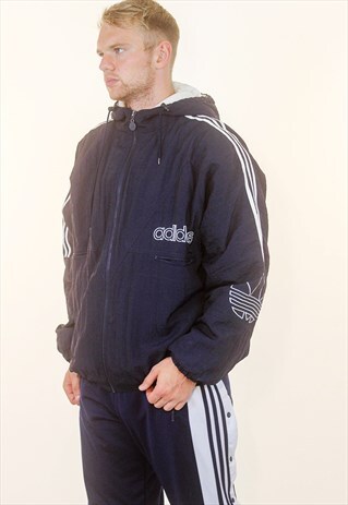 VINTAGE ADIDAS QUILTED COAT