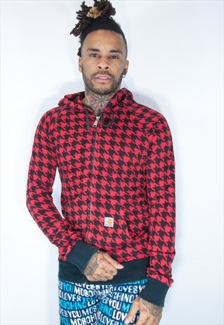 CARHARTT VINTAGE HOODIE RED
