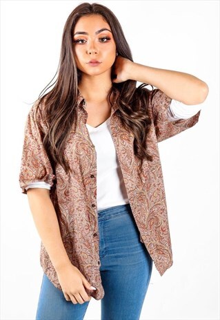 VINTAGE PATTERNED SHIRT S554