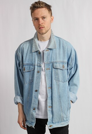 VINTAGE OVERSIZED DENIM JACKET