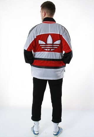 90S VINTAGE RARE ADIDAS TRACK BIG LOGO JACKET 13364