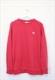 Vintage Adidas sweatshirt in red/pink. Best fits M
