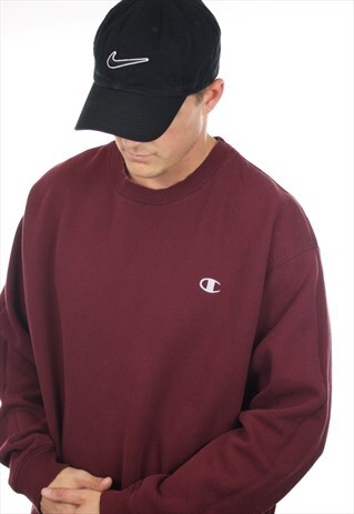 VINTAGE CHAMPION USA SMALL LOGO SWEATSHIRT JUMPER