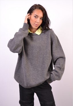 Vintage Ermenegildo Zegna Jumper Sweater Grey