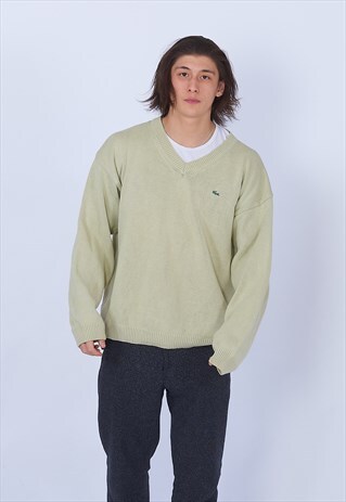 VINTAGE LACOSTE KNITTED JUMPER