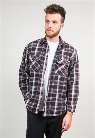 VINTAGE FLANNEL CHECK SHIRT