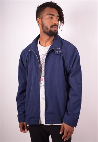 POLO RALPH LAUREN MENS VINTAGE JACKET LARGE BLUE 90S