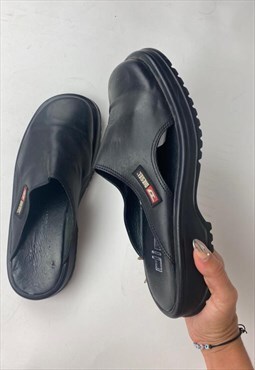 Free Shipping-Unique Vintage 00s Diesel Clogs in Black