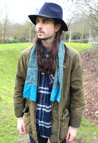 VINTAGE 70S MOD PAISLEY SCARF - SAMMY - INDIE