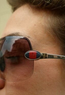 90s vintage nos gucci rotatable temples sunglasses