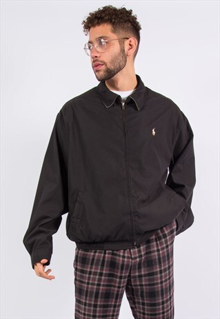 RALPH LAUREN ZIP BOMBER JACKET