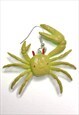 HANDMADE CUTE & WEIRD FUNKY FESTIVAL UNISEX CRAB EARRINGS