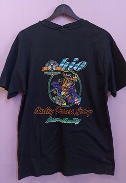 Vintage 1997 Harley Davidson black graphic T-Shirt