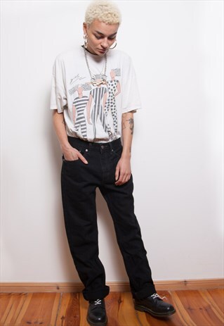 VINTAGE 90S LEVI'S 505 STRAIGHT LEG DENIM JEANS ID:7034