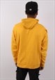 VINTAGE MENS CHAMPION YELLOW PULLOVER HOODIE