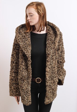 VINTAGE FAUX FUR JACKET